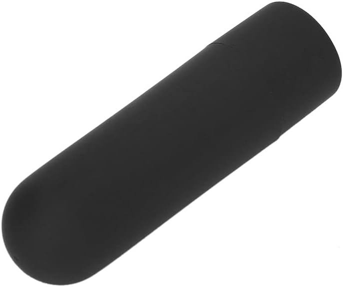 woobles Portable USB Massager Body Vibration Body Massage Vibrator for Arms, Legs, Shoulders - 10 Vibration Modes, Waterproof, 6.5x1.3cm(Black) - Image 3